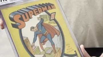 3 إخوة يعثرون اليوم على نسخة نادرة من “سوبرمان” تغير حياةً للأبد